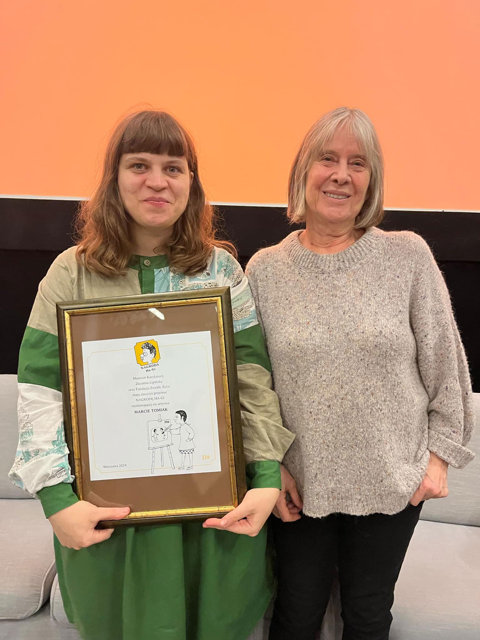 Nagroda Ha-Gi Marta Tomiak Zuzanna Lipinska