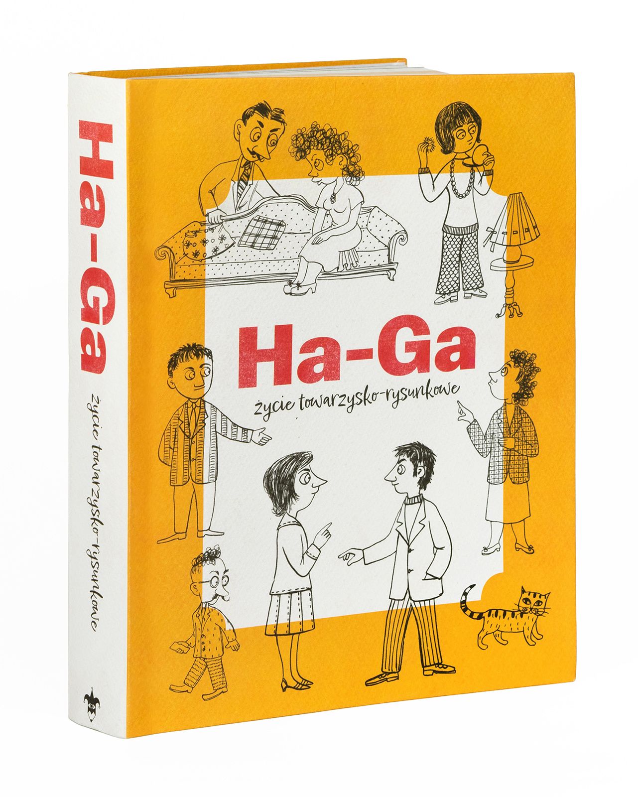 Katalog wystawy: Ha-Ga. Życie towarzysk-rysunkowe