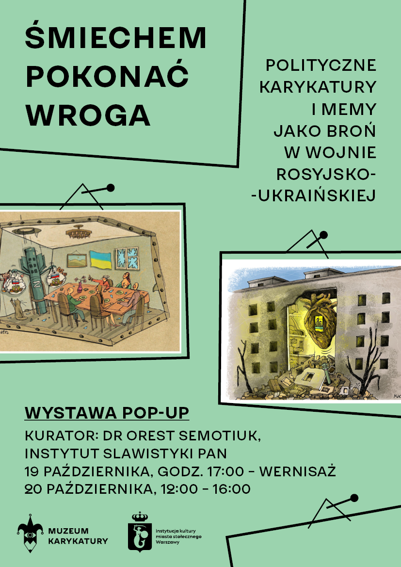 smiechem pokonac wroga